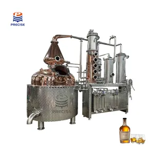 2500 Gallon commercial distillery equipment copper stills for moonshine