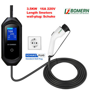 Bomern Mode 2 Draagbare EV-lader Fabriek GBT 16A 3,6KW Niveau 2 Opladen 3,5KW Type 2 - Product Image 1