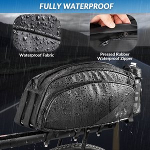 Muestra Gratuita de Bolsa de Alforjas para Bicicleta, Moderna, con Cierre, Ligera, Gran Capacidad, Portátil, Profesional, para Exteriores - Product Image 6