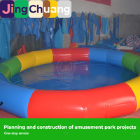 Piscine gonflable d'extérieur épaissie pour enfants, grand parc aquatique mobile, modèle gonflable commercial