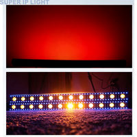 Barre lumineuse à matrice de points LED DMX 12 pièces avec effets de stroboscope RGBW et de poursuite de pixels pour bars, clubs et soirées