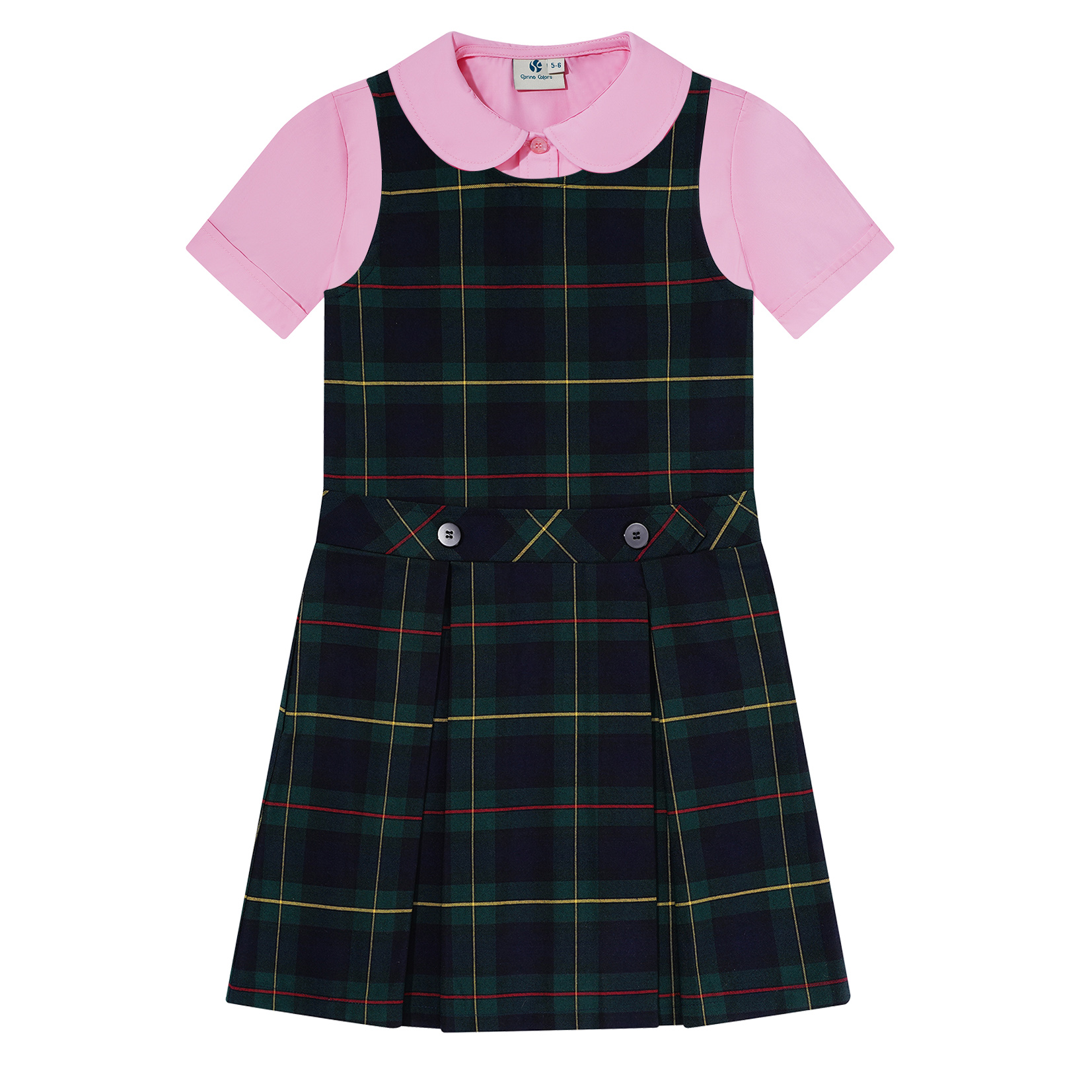 School Uniform Pink Shirts - 100% Cotton Short Sleeve