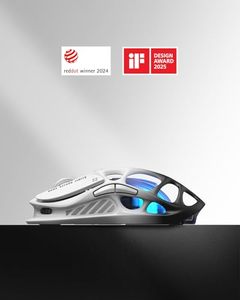 <span class=keywords><strong>Mouse</strong></span> GravaStar mercurio M1 Pro da gioco <span class=keywords><strong>Wireless</strong></span>-sensore 26,000 DPI PAW3395DM-lega di magnesio-cablato/2.4GHz/<span class=keywords><strong>Bluetooth</strong></span> - Product Image 2