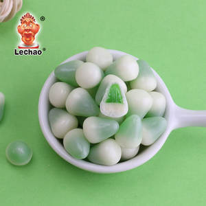 Caramelo suave afrutado al por mayor de la etiqueta privada personalizada caramelo surtido de la gota de La Haba de la jalea - Product Image 5