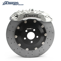 Ensemble d'étriers de frein de course en carbone-céramique personnalisés de précision de classe mondiale, 6 pistons, pour Peugeot Renault Citroën Fiat DS Opel