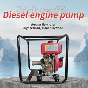Pompa per Motore Diesel XINBATE, Elevata Portata, Pompa Acqua a Risparmio Energetico, Nuovo Modello 173F, Potente Pompa Acqua Diesel a Vibrazione - Product Image 1