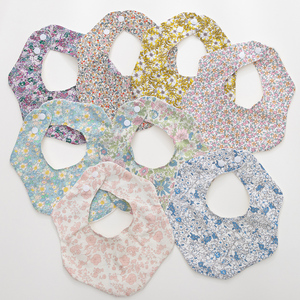 ดอกไม้ปรับผ้ากันเปื้อนเด็กผ้าฝ้ายน้ําลายผ้าเช็ดมือเด็กผู้หญิงให้อาหารเรอผ้าอุปกรณ์เสริมสิ่งทารกแรกเกิด Bib - Product Image 1