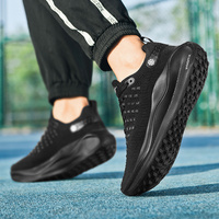 Chaussures de sport pour hommes, baskets athlétiques, décontractées, à enfiler, plates, légères, respirantes, grande taille 39-45