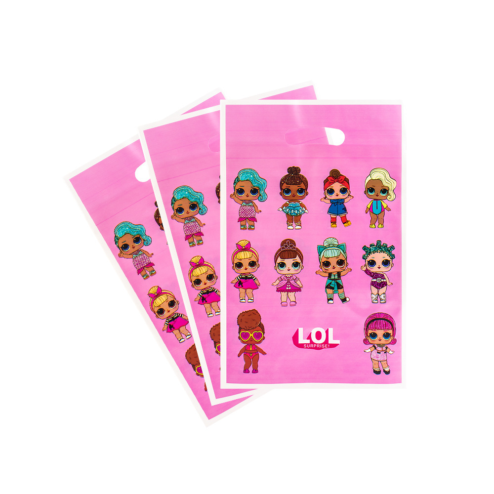 Sac cadeau surprise pour poupée - PE - Lot de 10