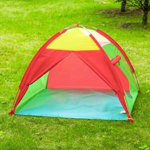 Grande tente pop-up pour enfants, maison de jeu pour enfants, tente de camping intérieure et extérieure pour garçons et filles - Product Image 1