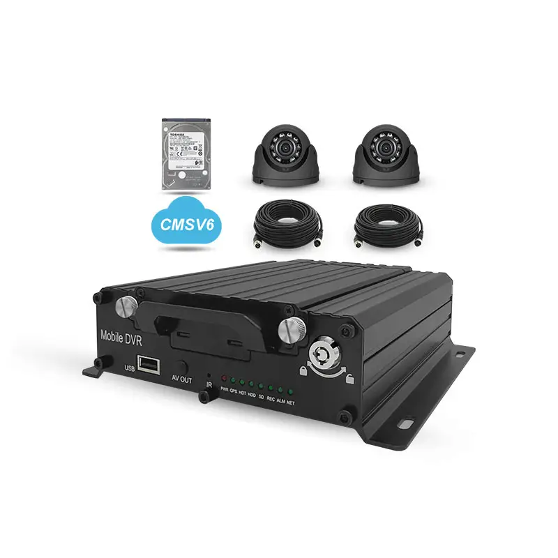 Mobile Dvr 4ch kit car bus cctv HDD/SSD Car Dvr Video Recorder 4G GPS camara de seguridad face recognition camera Mdvr