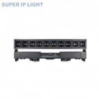 Barra de Luz Motorizada con Zoom de 780W IP65 de Alta Calidad, 10x60W+120x1W RGBW DMX512 para Alquiler de Escenarios y Espectáculos