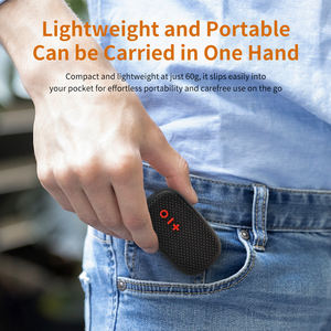 एम 31 ब्लू-दांत स्पीकर, वाटरप्रूफ, क्लिप-ऑन पोर्टेबल छोटे स्पीकर वायरलेस 5.4/बिल्ट-इन माइक/हल्के गोल्फ वर्क पूल के लिए - Product Image 5