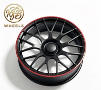 KFB 20x8.5 20x9.5 PCD 5x108 Hafif Dövme Alaşım Jantlar CNC İşlemeli Jantlar Dinamik Yol Tutuş Performansı için
