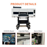En stock mini imprimante uv pour impression tout un cristal autocollant a3 xp600 imprimante uv dtf A4 à rouler imprimante Uv Dtf Machine