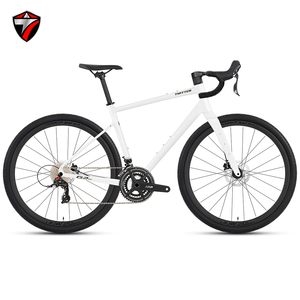 <span class=keywords><strong>Vélo</strong></span> de gravier TWITTER GRAVEL-G2 Max en aluminium, 24 vitesses, tout-terrain, avec pneus larges 50C, vente directe d'usine - Product Image 1