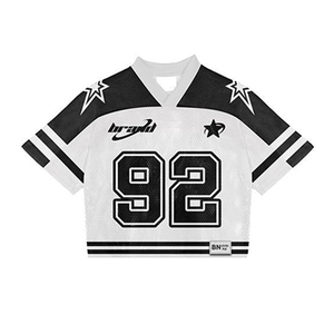 Tontons дизайн с логотипом, американский футбол, сублимационная сетчатая быстросохнущая майка - Product Image 3