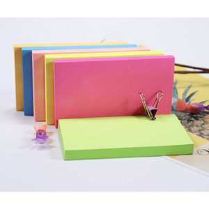 HengXin Sticky Note Memo <b>Pad</b> Self-adhesive Big Size School Supplies Stationery Colorful Customized - Product Image 2