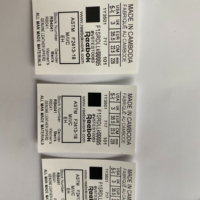 Étiquettes thermiques de soins avec imprimés pour chaussures, en Fiber, presse à chaud, pour chaussures