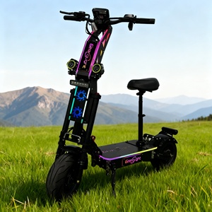 Nouveau Scooter Électrique à Double Moteur Haute Vitesse Entrepôt Américain Livraison Rapide 72V 10000W 35AH Pneus Larges Trottinette Électrique Adulte Puissante Vente en Gros - Product Image 2