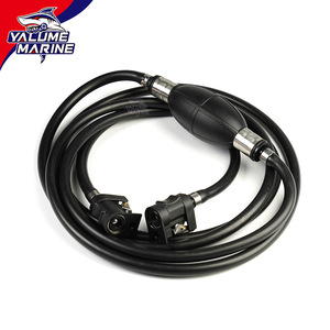 Ensemble de conduite d'huile pour moteur hors-bord Yalume Marine, tuyau en caoutchouc de 6 mm avec pompe manuelle pour moteurs Yamaha 2-4 temps - Product Image 1