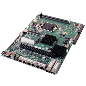 Placa Base Industrial OEM Intel Core I3 I5 I7 <span class=keywords><strong>FCLGA1151</strong></span> Bypass Soft Router ROS PfSense 6 LAN 6 SFP 10GbE Firewall - Product Image 5