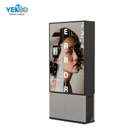 Kiosco de Señalización Digital para Exteriores, Pantalla Publicitaria para Exteriores de 60000h para Actividades de Marketing de Marca en la Calle