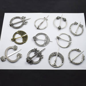 Скандинавская аутентичная средневековая норвежская булавка на заказ, кельтская перенкольцевая брошь, шарф, шаль, пряжка, застежка, булавка - Product Image 4