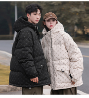 Doudoune d'hiver pour homme, à capuche et épaisse pour plus de chaleur, doudoune pour couple homme et femme, manteau chaud pour la randonnée