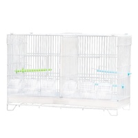 Vente en gros de cages à oiseaux, perroquet, pigeon, maisons d'oiseaux en métal personnalisables, ceinture en fil métallique respirant, offre spéciale