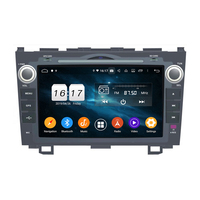 Kd-8127 KLYDE 8 pouces Octa Core Px5 4 + 128GB lecteur DVD de voiture stéréo pour Honda CRV 2006-2011 voiture vidéo Dsp Audio écran tactile