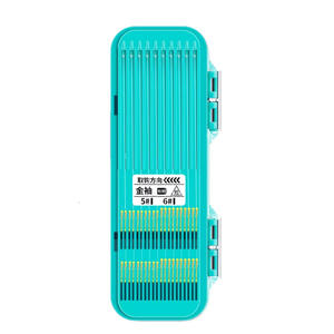 JQWNBASJ105 Anzuelos Dobles Cortos con Línea de Anodina y Anzuelos Dorados con Púas para Pesca de Carpa en el Fondo del Lago - Product Image 2