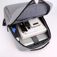 Mochila para Portátil de Negocios con Puerto de Carga USB, Gran Capacidad, Mochila para Computadora de 15.6 Pulgadas para Hombres y Mujeres de Oficina