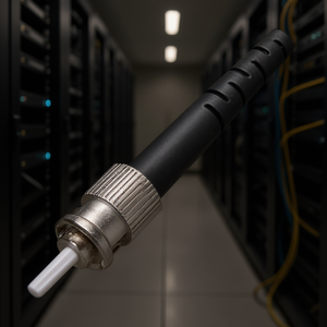 Connecteur à sertir multimode ST pour câbles à fibres optiques avec boîtier métallique et poignée en caoutchouc - Product Image 3