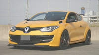 Kit de protection carbone style RKD pour Megane RS 14~17 : Lame avant, jupes latérales, diffuseur arrière, spoiler de toit