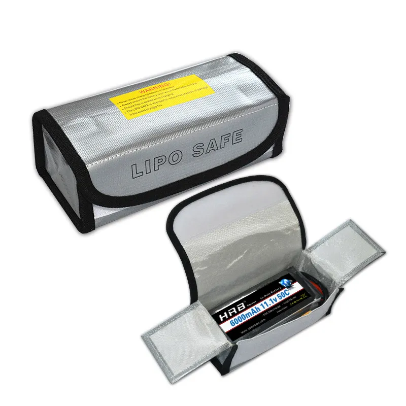 अग्निरोधक विस्फोट सुरक्षित बैग लाइपो बैटरी सुरक्षा बैग के लिए आर सी शौक airsoft