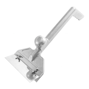 Grattoir de gril robuste commercial grattoir de <span class=keywords><strong>nettoyage</strong></span> de tache d'huile grattoir de gril en fonte d'aluminium - Product Image 1