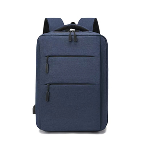 Mochila Ejecutiva Oxford de Gran Capacidad con Cierre de Cremallera, Impermeable, Antirrobo, USB, Diseño Geométrico, Estilo Simple para Comercio Exterior - Product Image 1