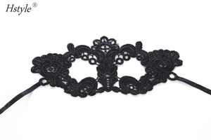 Hstyle Black Masquerade Ball Prom Fiesta <span class=keywords><strong>de</strong></span> Halloween Disfraz Niñas Mujeres Lady Lace Mask - Product Image 6