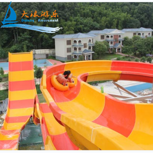 Toboggan aquatique en fibre de verre pour adultes de haute qualité équipement de jeu aquatique parc à thème d'aventure intérieur - Product Image 6