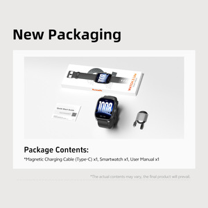 GTS12 Smart Watch Square Silica Gel TFT Display 320x386 Resolution Heart Rate <b>Sleep</b> Tracking AI Voice Assistant SDK Available - Product Image 6