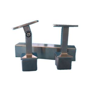 <span class=keywords><strong>Support</strong></span> de main courante réglable en acier inoxydable 316 satiné monté sur le dessus <span class=keywords><strong>pour</strong></span> montage de <span class=keywords><strong>poteau</strong></span> de clôture de garde-corps d'escalier - Product Image 3