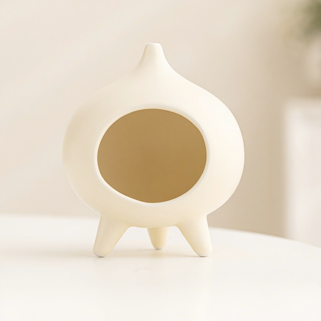 Assiette d'aromathérapie Elf-beige mat