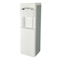 Dispensador de Água Elétrico de Plástico com Carregamento Superior e Torneira de Água Quente e Fria para Uso Doméstico e Hoteleiro