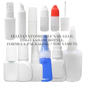 Colle à <span class=keywords><strong>ongles</strong></span> liquide en gel transparente rose, flacon vierge sans étiquette, application au pinceau, pointe de précision, 3-100g, séchage rapide, forte adhérence, OEM, vente en gros, usine - Product Image 1