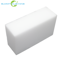 Tampons de nettoyage en mousse de mélamine éponge magique blanche multifonctionnelle Summit pour le nettoyage des meubles de sol de l'évier à vaisselle NO.8901