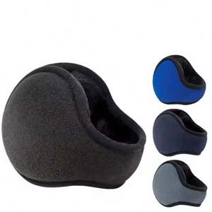 I-0241 Wholesale High-quality Winter Foldable <b>Earmuffs</b> Woolen Fleece <b>Earmuffs</b> Men and <b>Women</b> Warm <b>Earmuffs</b> - Product Image 1