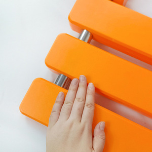 Dakang <b>Bathroom</b> Folding <b>Stool</b> Orange Plastic Wall Mounted Shower <b>Stool</b> For Elderly Disabled Safety Non Slip - Product Image 1