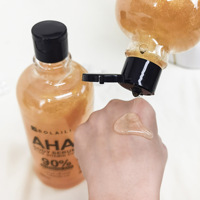 AHA Gold Original Essence Liquide Hydratante, Raffermissante, Éclaircissante et Anti-Rides, Soin Anti-Âge de la Peau 500ml