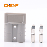 Connecteur électrique pour chariot élévateur à fourche CHENF 40A 50A 600V 2 pôles, connecteur de batterie magnétique automatique SB40 SB50